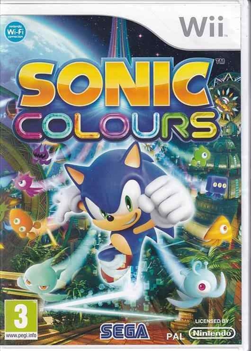 Sonic Colours - Nintendo Wii (B Grade) (Genbrug)